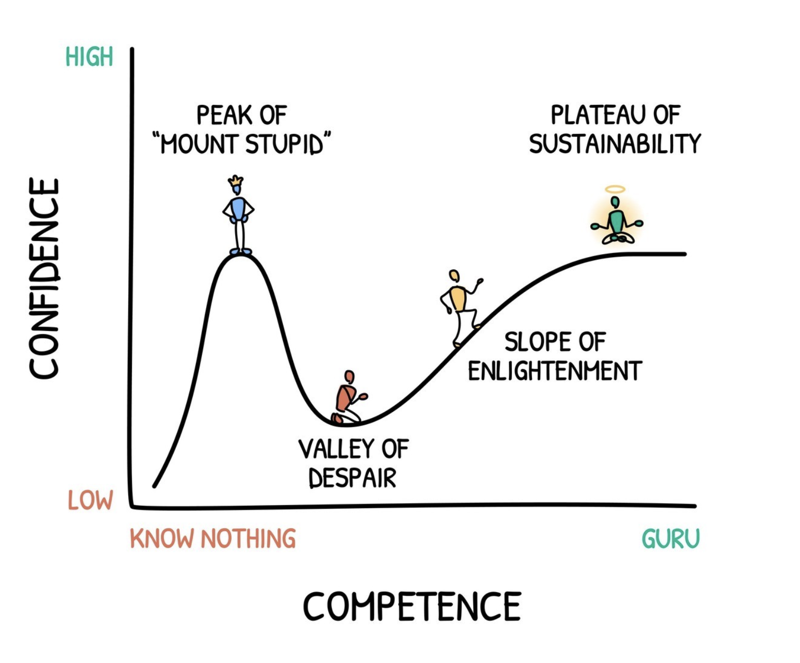 The Dunning-Kruger effect